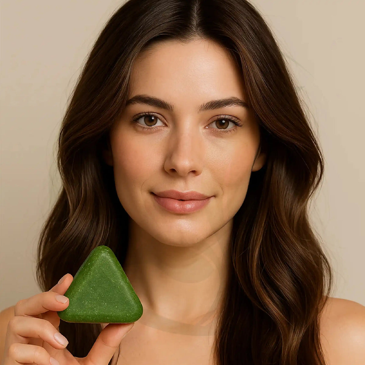 Seven Green Nature Triangle Soap Shampoo Bar Buy one get one free