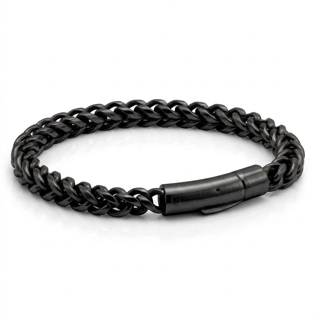 6mm Foxtail Bracelet 316L Stainless Steel